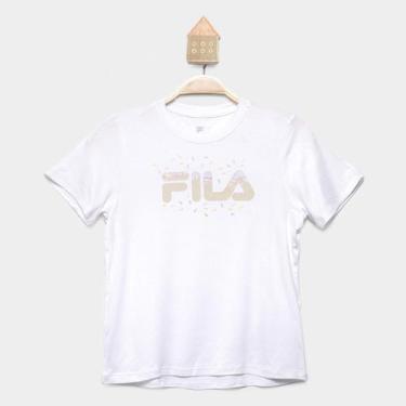 Imagem de Camiseta Infantil Fila Ice Cream Menina, Branco, 14A