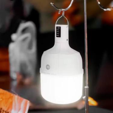 Imagem de Lampada Emergencia Led Recarregavel Usb 38W Usb Cor Branco - Luatek