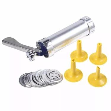 Imagem de Biscoito Press Maquina Fazer Biscoito Decoração Bolo Churros - Fernet,