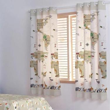 Imagem de Cortina Infantil Safari 2,80m X 1,80m Santista