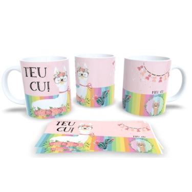 Imagem de Canecas de Porcelana Personalizadas Irônicas - Estampa Sublimada, Teu 