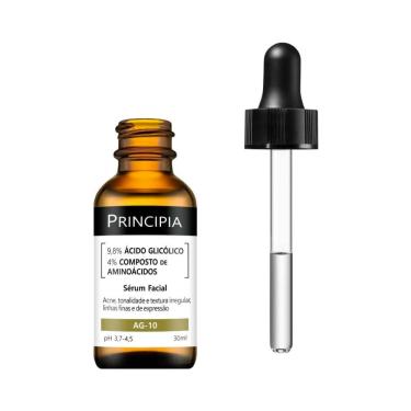 Imagem de AG-10 Sérum Facial  Ácido Glicólico + Aminoácidos - Principia 