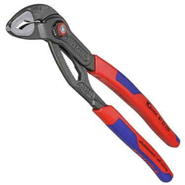 Imagem de Knipex Alicates para bomba de água 87 22 250 "Cobra Quickset" 25 cm com cabo macio
