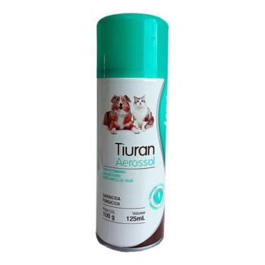 Imagem de Tiuran Aerosol 125ml Contra Sarna Fungo Cães E Gatos Duprat