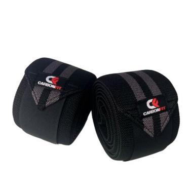 Imagem de Faixa de Joelho compreensão elastica  CF  2METROS - CARBONFIT, Cinza, 
