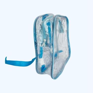 Imagem de MINI mochila infantil PERSONALIZADA transparente escola viagem - Gii M