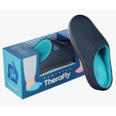 Imagem de Pantufas de espuma viscoelástica therafly - theramart - Pé de Apoio, G