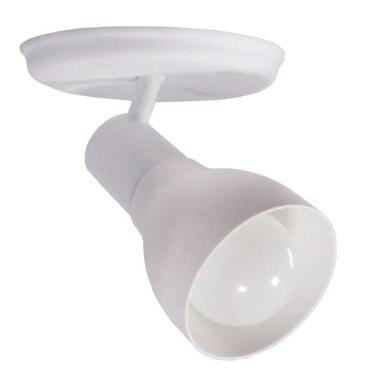 Imagem de Spot De Sobrepor Direcionável 1 Lâmpada E27 Teto Parede Sala Cozinha T