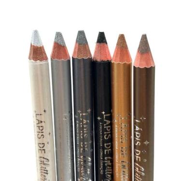 Imagem de Lápis de olho com glitter A Prova D Água Lua e Neve (000001), Bege