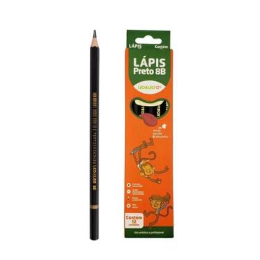 Imagem de Lápis Técnico Grafite 8B Madeira CX/12 Und Leo&Leo - Leo e Leo