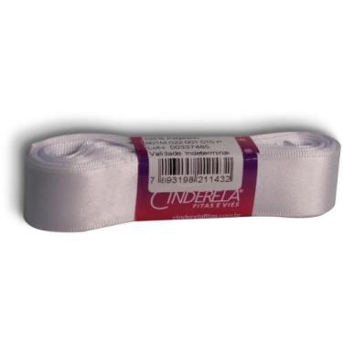 Imagem de Fita de Cetim 22MM 10M Branco - Fitas Cinderela