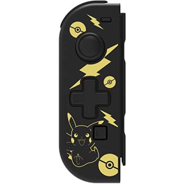 Imagem de Controle D-Pad Esquerdo Hori Pikachu Preto e Dourado para Nintendo Switch - Licenciado Oficialmente