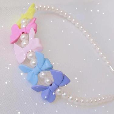 Imagem de Tiara Infantil Arquinho de Pérolas de Luxo - MATILDA, INFANTIL PÉROLAS