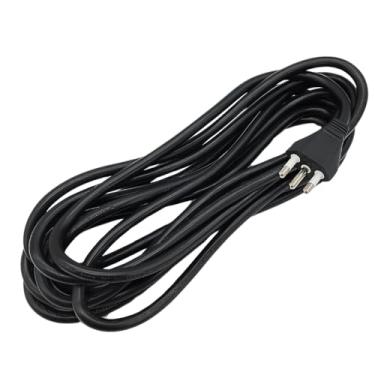 Imagem de Cabo Elétrico 3X1,5mm 5m 20A Pino 4,8mm Compatível com Lavadora WAP 5100 Turbo Ultra