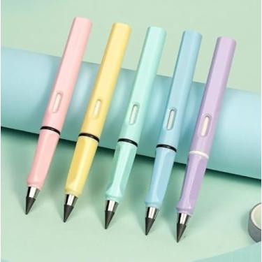 Imagem de Lápis de Escrever Infinito Lápis Que Não Aponta Lápis Eterno - 1 Unidade (Verde Pastel)