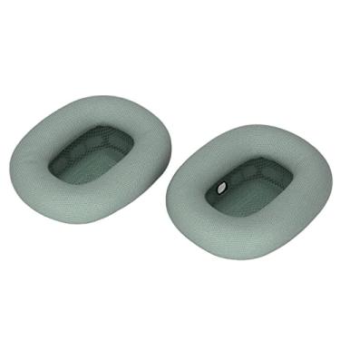 Imagem de Protetores de Orelha de Couro de Proteína de Espuma de Memória Macia para Substituição de Fone de Ouvido para Conforto e Respirabilidade Duradouros para Audiófilos