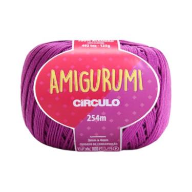 Imagem de Fio Amigurumi Linha Novelo 254m 125g 6614 ALFAZEMA