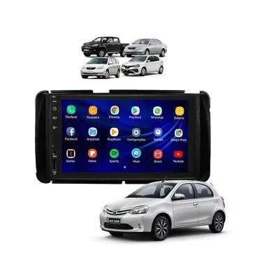 Imagem de Kit Multimídia Corolla 2003 / 2008 Etios Android 7 Pol 2/32GB Carplay  - 701K FirstOption