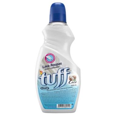 Imagem de Sabão Líquido Coco Tuff 500ml Limpa Perfuma e Protege Roupas Finas e D