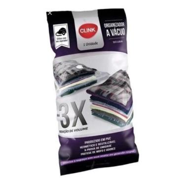 Imagem de Saco organizador a vacuo 70x110cm - bazar do saara