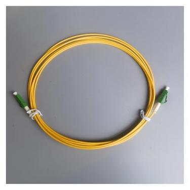 Imagem de Equipamento de comunicação Fibra Optica 1.5M 3M/5M 2.0mm Fiber Optic Internet Cable LSZH G657A2 Single Mode LC/APC-LC/APC FTTH Optical Fiber Connectors Jumper de fibra óptica(3M)