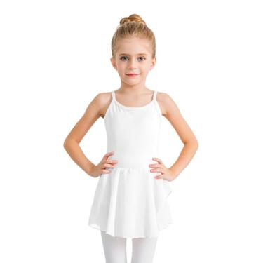 Imagem de Stelle Collant de balé infantil para meninas, collant de dança para meninas, roupa de b...