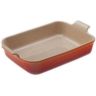 Imagem de Le Creuset Travessa Retangular 32Cm Heritage Laranja