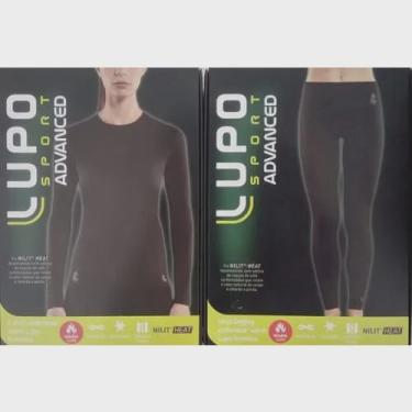 Imagem de Conjunto térmico feminino lupo warm segunda pele 71582 71633