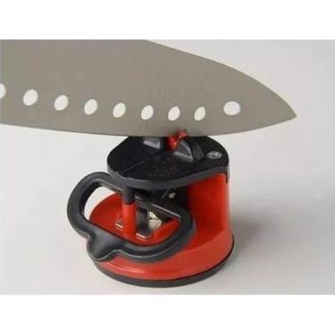 Imagem de Afiador Amolador De Faca, Tesoura, Facão, Canivete C Ventosa - NoBrand