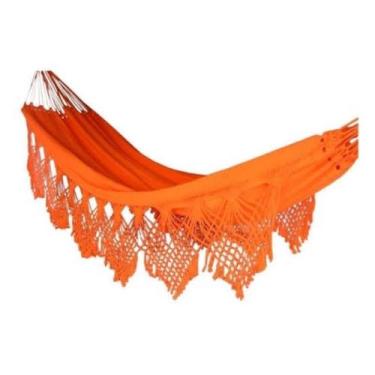 Imagem de rede de dormir descanso casal algodão gigante reforçada 300kg - REDES,