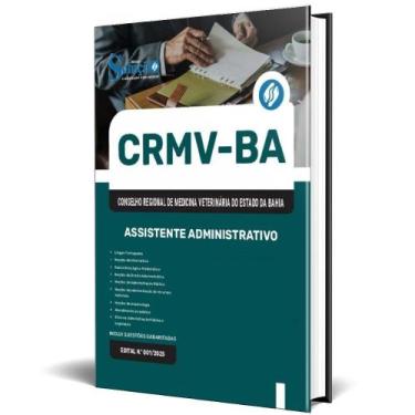 Imagem de Apostila Crmv Ba 2025 - Assistente Administrativo - Editora Solucao
