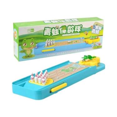 Imagem de Mini Jogo De Boliche De Mesa, Brinquedo De Mesa, Treinamento Esportivo