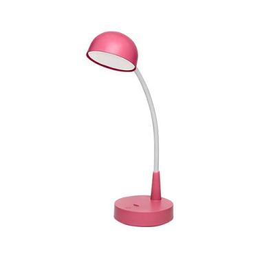 Imagem de Luminária de Mesa LED Taschibra CUP Recarregável, Rosa