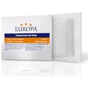 Imagem de Compressa De Gaze 11F. Esteril S/Rx 5 Dobras Europa