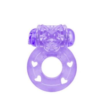 Imagem de Anel Peniano com Vibro Bichinho Mega Import, Roxo