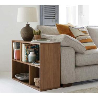 Imagem de Mesa Lateral de Sofá - Reevall, Amadeirado
