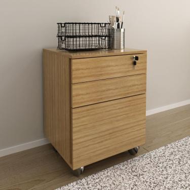 Imagem de Gaveteiro Arquivo com Chave e Rodízio