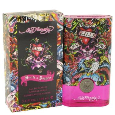 Imagem de Perfume Feminino Ed Hardy Hearts & Daggers Christian Audigier 100 ML Eau De Parfum