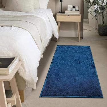 Imagem de 2 Tapete Quarto Beira Cama Antiderrapante 50 x 100 Oa Cl Azj