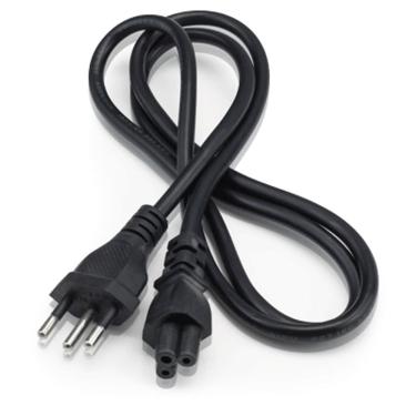 Imagem de Cabo de Forca para Notebook Tripolar 1.2m Preto - MYMAX