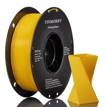 Imagem de Filamento para impressora 3D TINMORRY PETG 1,75 mm 1 kg Carter Yellow