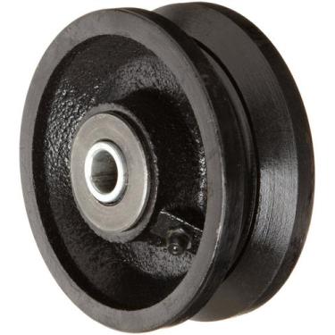 Imagem de Roda de rodízio RWM Casters VIR-0415-08 4x1,5 cm Ferro fundido preto