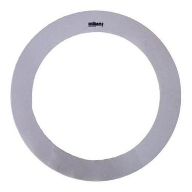 Imagem de Anel Abafador de Pele de Bateria 16 Branco WZRW Williams