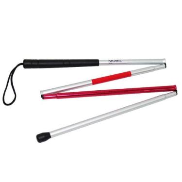 Imagem de Bengala Para Deficiente Visual Dobrável - Supermedy