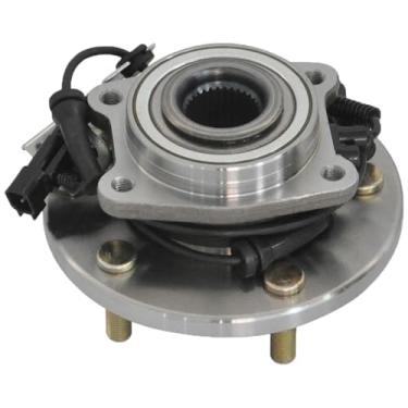 Imagem de IRONTEK Conjunto de rolamento do cubo da roda dianteira 515136 (5 terminais com ABS) serve para Chrysler Town & Country; 2008-2013 para Dodge Grand Caravan; 2009-2012 para Volkswagen Routan 1 peça