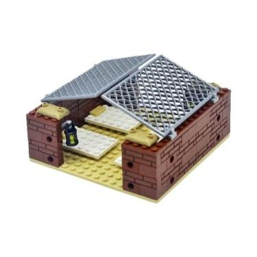 Imagem de Conjunto De Blocos De Construção De Base Militar Para Meninos, Tijolos