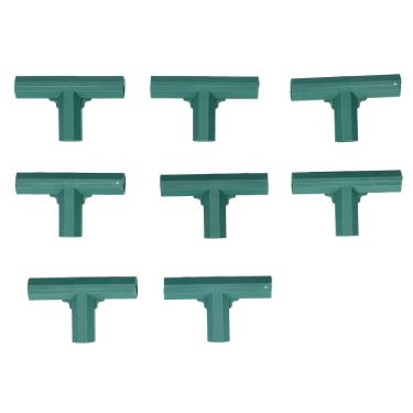 Imagem de Conector TShape Junta de Estaca de Planta para Suporte de Jardim de 16 Mm, Adaptador DIY Tee, 8 Peças para Estufas, Prateleiras