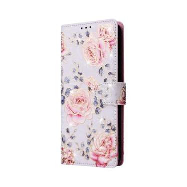 Imagem de Capa De Telefone Em Couro Floral Para Samsung Galaxy A06 A16 A26 A36 A