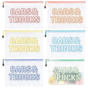 Imagem de Sacos de armazenamento de brinquedos transparentes reutilizáveis para armazenamento de jogos de tabuleiro, bolsas organizadoras à prova d'água com zíper para blocos de construção, livros infantis