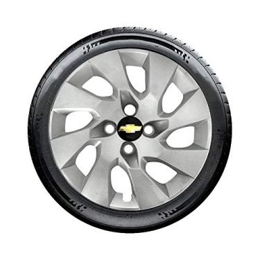 Imagem de jogo calota onix prisma 2014 a 2016 cubo baixo parafuso aro 14